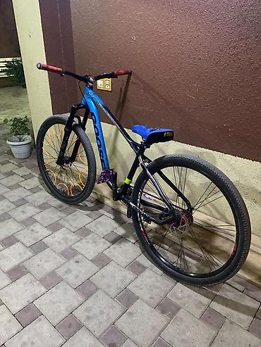 bisklet: Lunje rul 780mm 29luq gosse Vake qara gümüş boğaz Hassns boğaz qapaği — 2