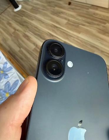 Уюлдук телефондор жана аксессуарлар: IPhone 16 Plus, Колдонулган, Кара — 3