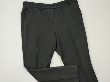 czarne t shirty z nadrukiem: Material trousers, Papaya, XL (EU 42), condition - Good