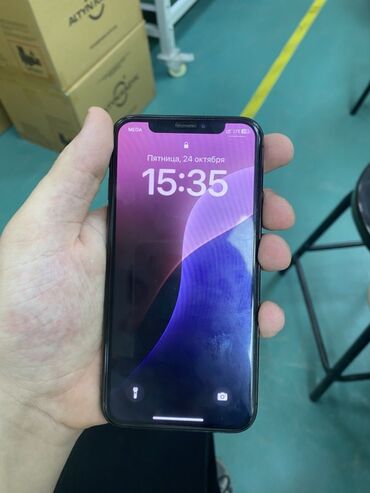 купить айфон xr 64 гб бу: IPhone X, 64 ГБ, Space Gray, 75 %