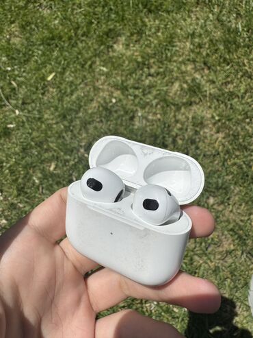 Qulaqcıqlar: İşlənmiş Simsiz (Bluetooth) Qulaqcıqlar, Apple, rəng - Ağ
