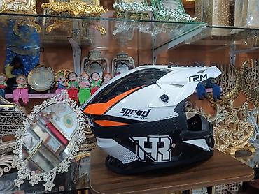 arazi motoru: Kros MotoDəbilqə 75-azn TRM Speed Racing Kaskalar Off-road və enduro — 7