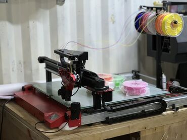 палеты подоны: 3D-принтер с большой областью печати и поддержкой нескольких катушек с