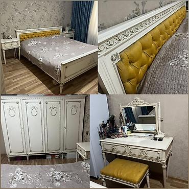 Ruminiya istehsalı Yataq dəsti satılır 600₼. Matrası var.Ünvan