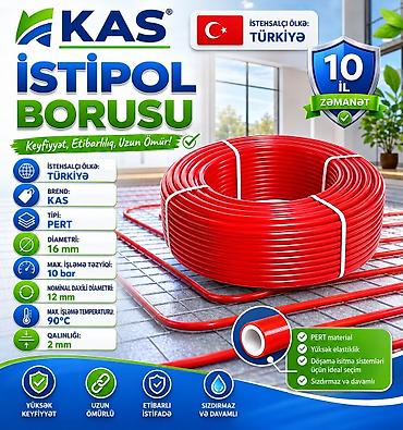 İsti pol üçün kollektorlar: ®️İSTİPOL BORULARI 👍 ✔️Pexalpex borular ✔️Oksigen bariyerli borular -da lalafo.az — 8 İsti pol üçün kollektorlar: ®️İSTİPOL BORULARI 👍 ✔️Pexalpex borular ✔️Oksigen bariyerli borular — 8