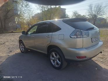 боковая: Lexus RX: 2003 г., 3 л, Автомат, Газ, Кроссовер — 7