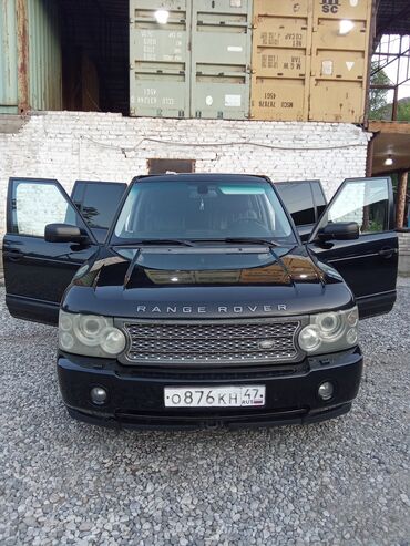 авто в рассрочку без банка без первоначального взноса в бишкеке: Land Rover Range Rover: 2005 г., 4.2 л, Автоматтык, Бензин, Жол тандабас