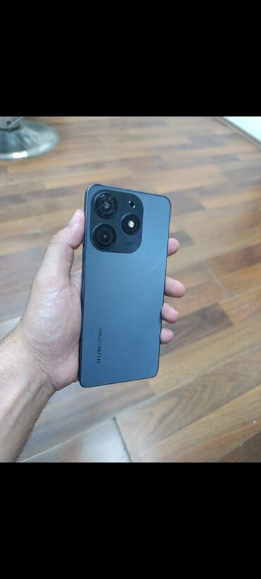 notbuk ikinci əl: Tecno Spark 10 Pro, 256 GB, rəng - Göy, Barmaq izi, İki sim kartlı, Face ID