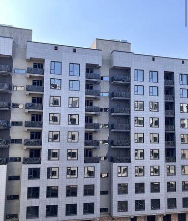 ош парк газетасы: 3 комнаты, 79 м², Элитка, 7 этаж, ПСО (под самоотделку)