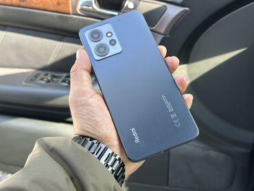 телефоны игровые: Redmi, Redmi Note 12, Колдонулган, 128 ГБ, түсү - Көк, 2 SIM