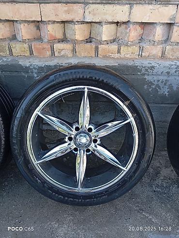 Колеса в сборе: Колеса в сборе 275 / 50 / R 22, Лето, Б/у, Комплект, Внедорожные (АТ/МТ), Литые, отверстий - 6 — 10