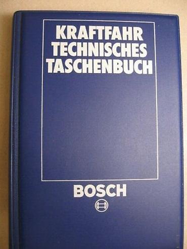 knowledge zenith: Knjiga:Kraftfahr-Technisches Taschenbuch Bosch 18. Auflage von 1976 — 1