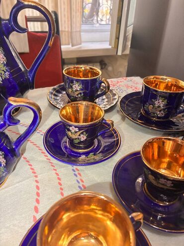 Çay dəstləri və servizlər: Çay dəsti, rəng - Göy, Kobalt, 6 nəfərlik -da lalafo.az — 11 Çay dəstləri və servizlər: Çay dəsti, rəng - Göy, Kobalt, 6 nəfərlik — 11