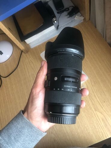 фотоаппарат canon mark 3: Sigma 18-35mm f/1.8 DC HSM lens. Canon EF -Yanında KF markalı 2-400