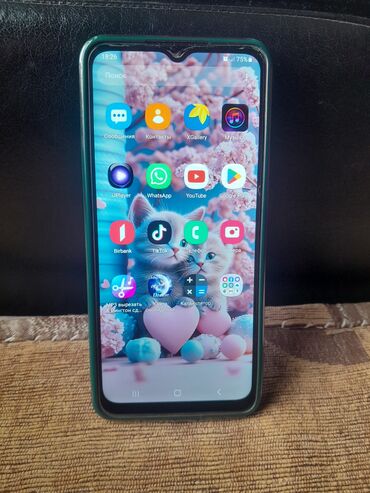 Samsung: Samsung Galaxy A02, 32 GB, rəng - Mavi