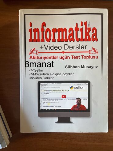 oxuyub anlama testleri: Sübhan musayev informatika test toplusu