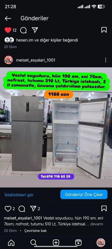 Soyuducular: Yeni Shivaki Soyuducu Satılır — 16