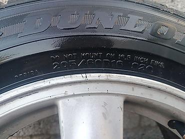 step wgn: Комплект из 4 колес Honda: оригинальные литые диски с шинами. - — 3