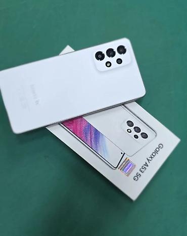 samsun a53: Samsung Galaxy A53, 256 GB, rəng - Ağ — 1