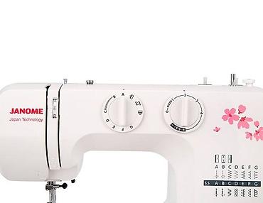 Швейные машины: Швейная машина Janome, Электромеханическая, Полуавтомат — 3