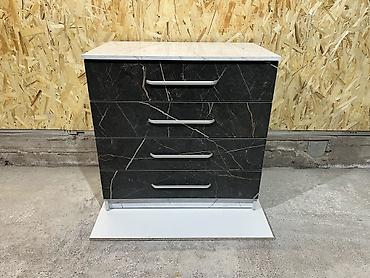 Кийим үчүн комоддор: Кийим үчүн комод, Жаңы, Күзгүсүз, ЛДСП, түсү - Кара, Акысыз жеткирүү — 2