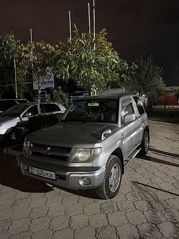 mitsubishi evo 8: Mitsubishi Pajero iO: 1999 г., 1.8 л, Автомат, Бензин, Внедорожник — 1