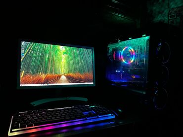Чайники: Gaming PC Anakart - Asus prime z370-k. Prosessor - i3-9100f. (Qüllə