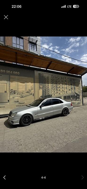 мерс clk: Mercedes-Benz E-Class: 2003 г., 5 л, Автомат, Бензин, Седан — 1