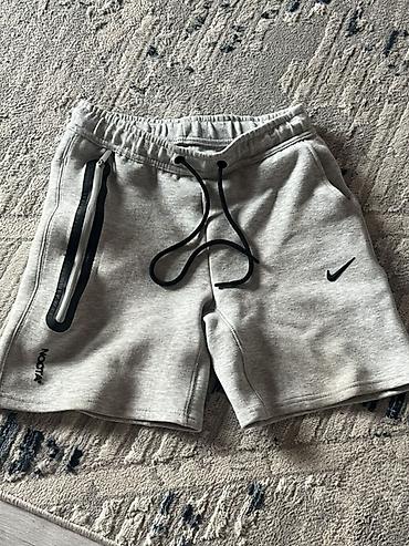 Эркектер кийими: Эркектердин шортасы, S, Nike, Жаңы, түсү - Боз, Акысыз жеткирүү — 1