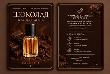 Парфюм Eau de Parfum «Шоколад. Сладкие мгновения» — мини-формат 5 мл