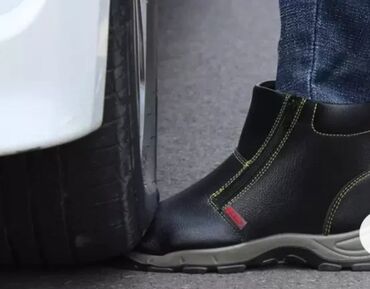 Ботинки: Спец ботинка кожа для сварщиков и строителей Утеплённый с мехом 3500 — 2