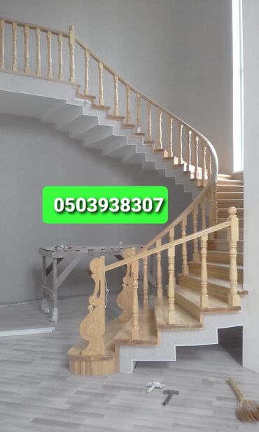 Digər tikinti xidmətləri: Sərfəli Qiymətdə Taxta Pilləkənlərin hazırlanması.Zəmanət var.Pulsuz — 8