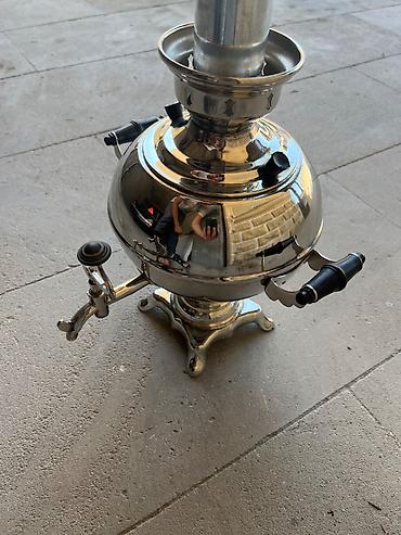 odun samavari: İşlənmiş Od Samovar, 3 l, Ünvandan götürmə, Ödənişli çatdırılma — 4