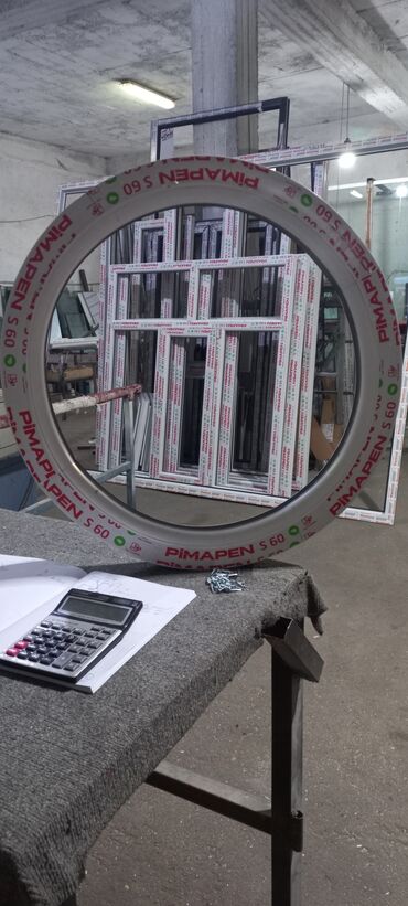 Plastik pəncərələr: Plastik Arkolu Pəncərə. Kəyfiyətli. SƏRFƏLİ — 4