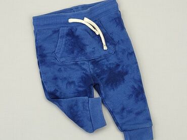 spodnie na szelki dla chłopca: Sweatpants, F&F, 0-3 months, condition - Very good