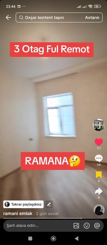 Köhnə tikili: Digah, 3 otaqlı, Köhnə tikili, 85 kv. m -da lalafo.az — 2 Köhnə tikili: Digah, 3 otaqlı, Köhnə tikili, 85 kv. m — 2