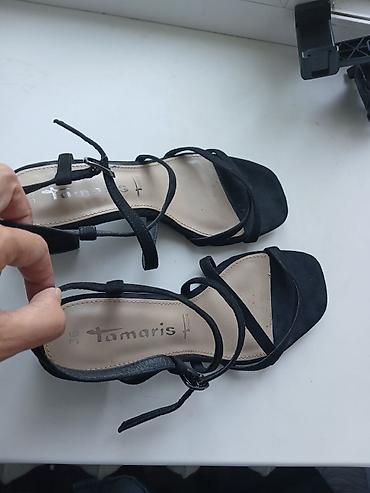 Женская обувь: 36 размер замши Tamaris 2выхода в отличном состоянии — 3