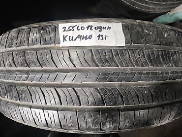 255 60 r18: Шины 255 / 60 / R 18, Лето, Б/у, 1 шт, Внедорожные (АТ/МТ), Kumho — 1
