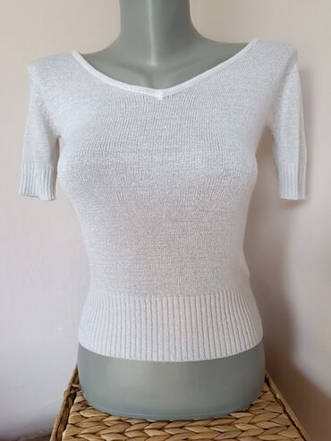 ženske bluze i košulje: Dior, M (EU 38), Cotton, color - White
