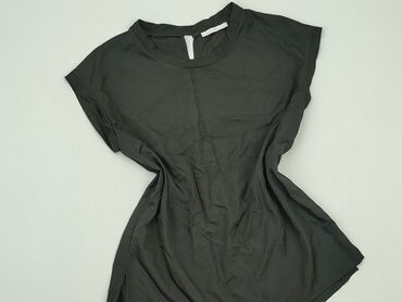 krotka czarne bluzki: Блуза жіноча, M, стан - Дуже гарний