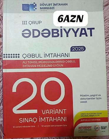 Testlər: Məhsul: DİM və digər nəşrlərdən tarix və ədəbiyyat üzrə hazırlıq — 4