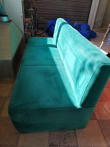carpayilar divanlar: Məhsul: Restoran/kafe tipli divan oturacaq - Rəng: Firuzə/yaşıl — 2