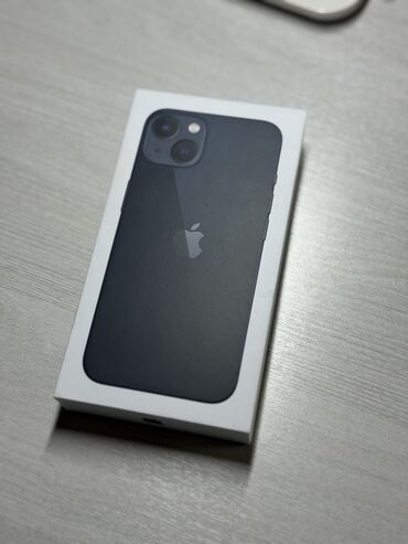 Apple iPhone: IPhone 13, Б/у, 128 ГБ, Pacific Blue, Зарядное устройство, Чехол, Коробка, 88 %
