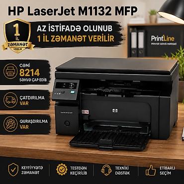 Ofis avadanlığı: HP LaserJet M1132 MFP çoxfunksiyalı lazer qurğu - Funksiyalar — 1
