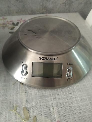 Ticarət tərəziləri: Sonashi rəqəmsal mətbəx tərəzisi — paslanmayan poladdan kasa ilə - — 3