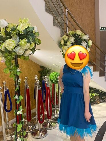 джинсовые юбки больших размеров: Mavi rəngli, dizə qədər krujeva tük detallı qadın ziyafət paltarı. - at lalafo.az джинсовые юбки больших размеров: Mavi rəngli, dizə qədər krujeva tük detallı qadın ziyafət paltarı. -