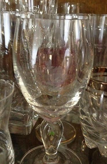 Čaše: Vintage IRISH coffee cup. Vingtage. Sa DETELINOM ulivenom u dršci — 4