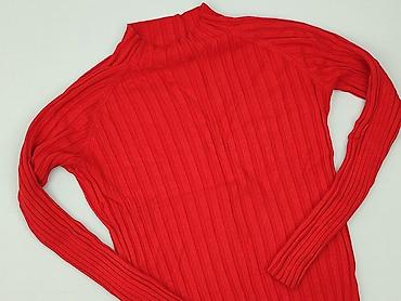 akrylowy sweter: Golf damski, rozmiar S — 1