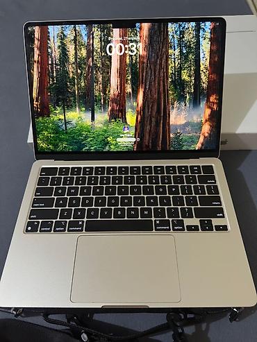 m2 macbook air: MacBook Air 13-inch (Apple M3) - Çip: Apple M3 - Yaddaş: 8 GB unified — 3