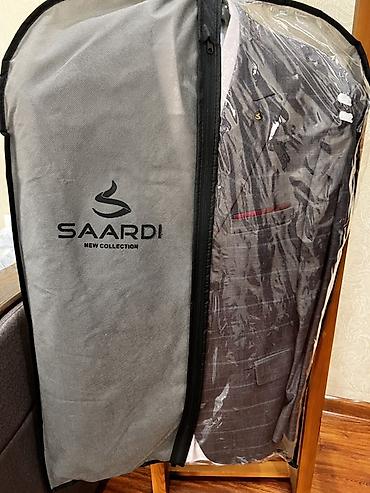 Костюмдар: Костюм SAARDI, классический мужской. - Цвет: темно‑серый с деликатной — 4